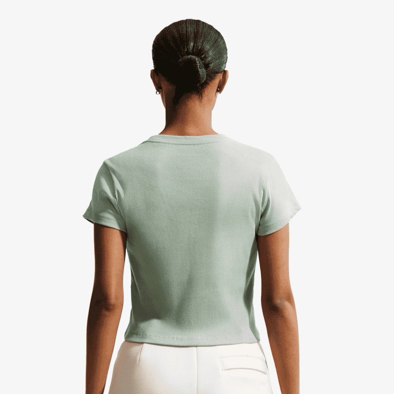 Nike Bluzë W NSW RIB  TGHT SS TEE 