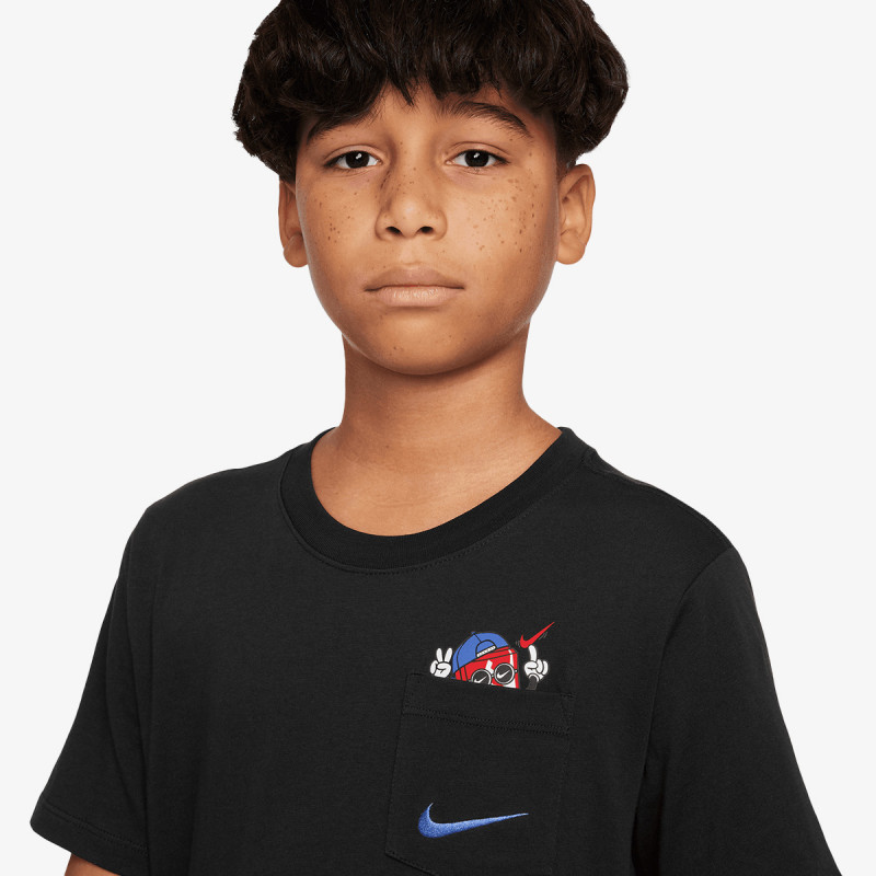 Nike Маица K NSW TEE BOXY PKT 