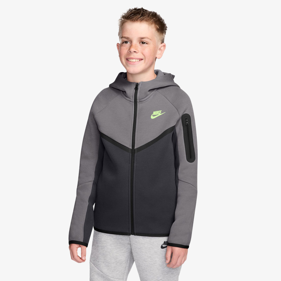 Nike Bluza B NSW TCH FLC FZ - PD 