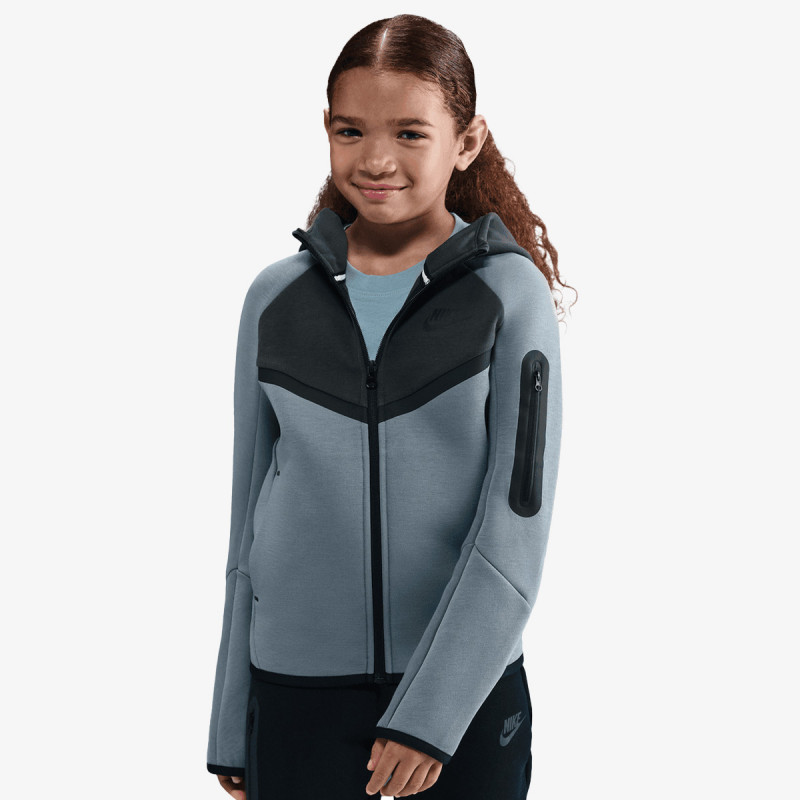 Nike Bluza B NSW TCH FLC FZ - PD 