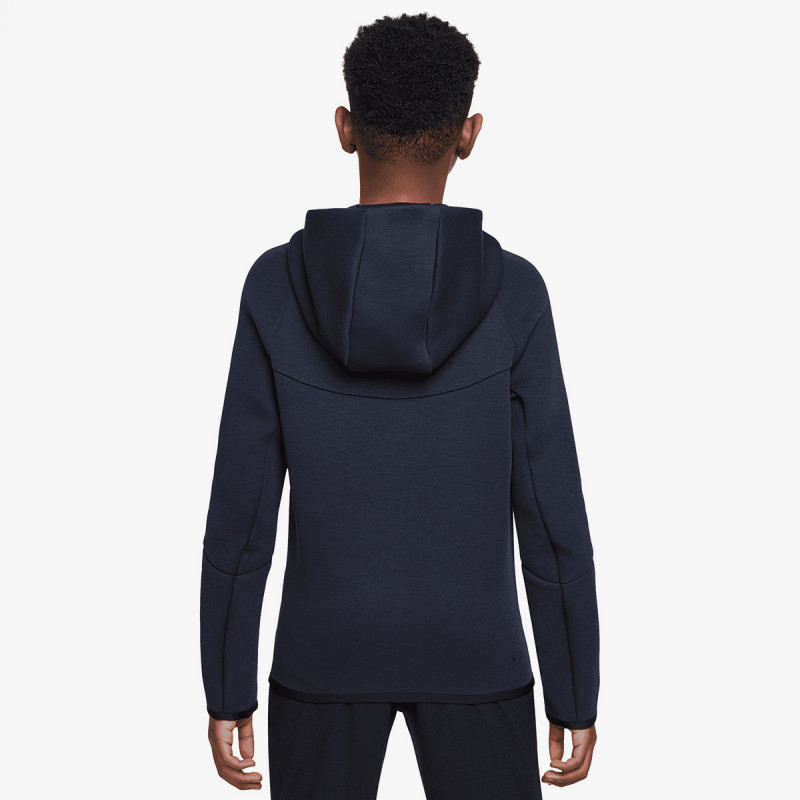 Nike Bluza B NSW TCH FLC FZ - PD 