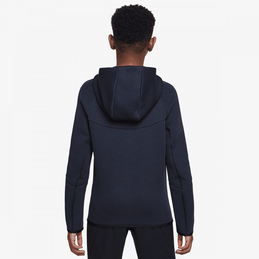 Nike Bluza B NSW TCH FLC FZ - PD 