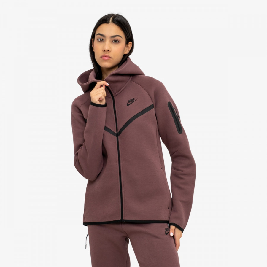 Nike Дуксер W NSW TCH FLC WR FZ HDY 2 