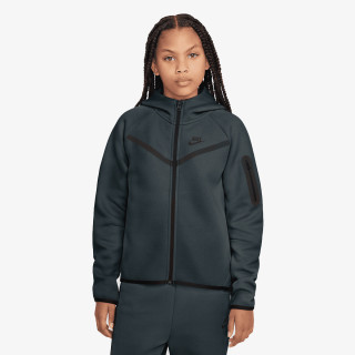 Nike Bluza G NSW TCH FLC HD FZ LS - PD 