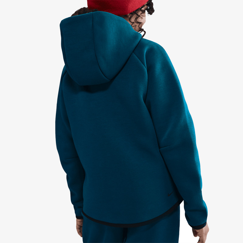 Nike Bluza G NSW TCH FLC HD FZ LS - PD 