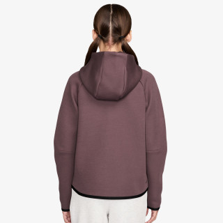 Nike Bluza G NSW TCH FLC HD FZ LS - PD 