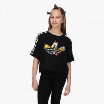 adidas Bluzë CROP TEE 