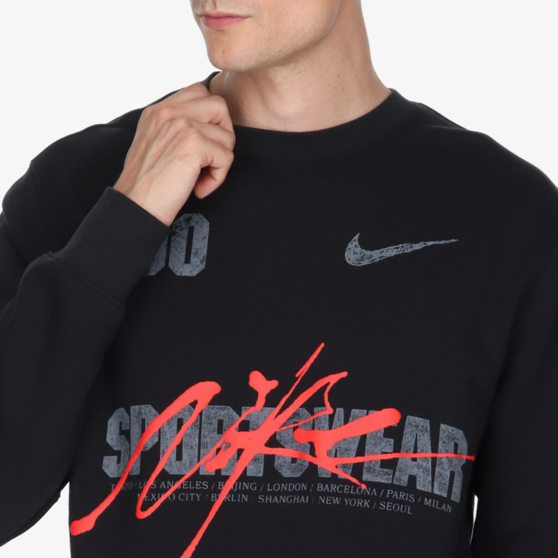 Nike Дуксер U NSW CREW CLUB PO BB OC 3 