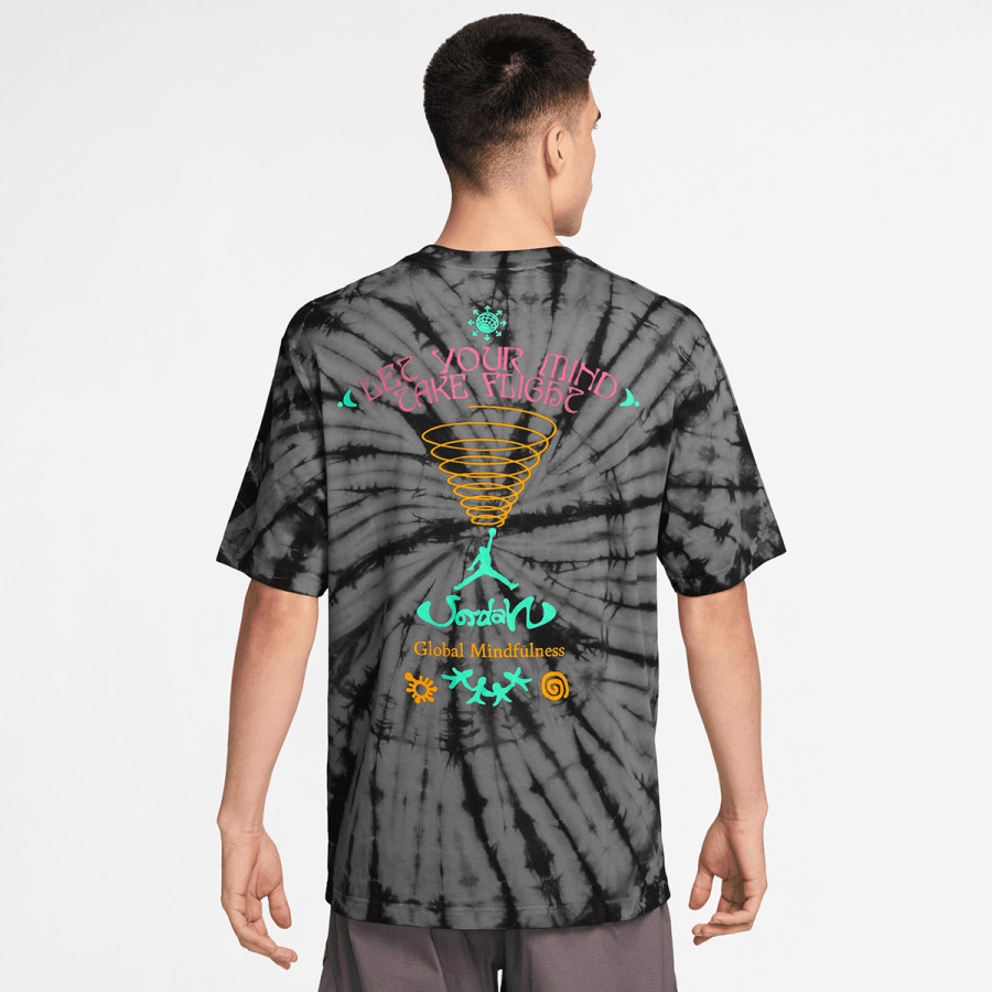 Nike Маица M J BRK TIE DYE FEST SS CRW 