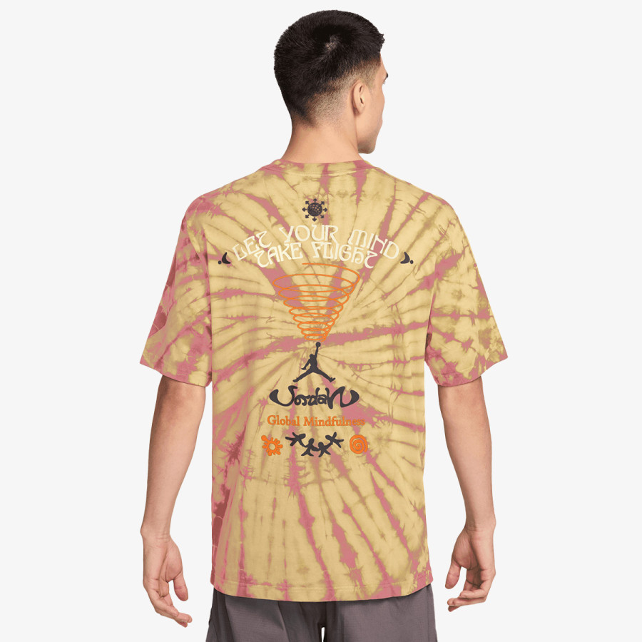 Nike Маица M J BRK TIE DYE FEST SS CRW 