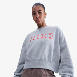 Nike Маица долги ракави W NSW PHNX FLC CREW GLS 