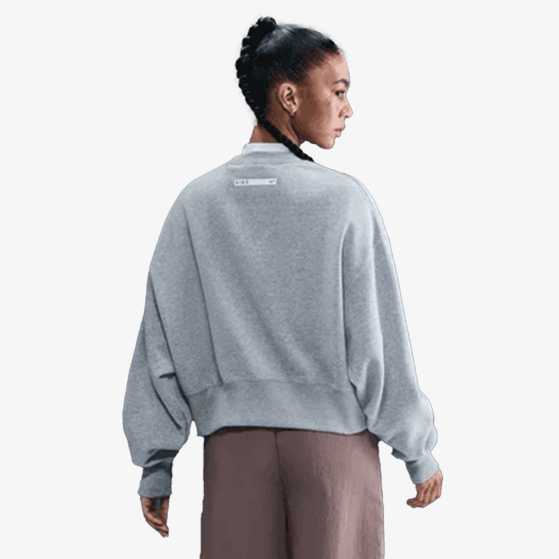 Nike Маица долги ракави W NSW PHNX FLC CREW GLS 