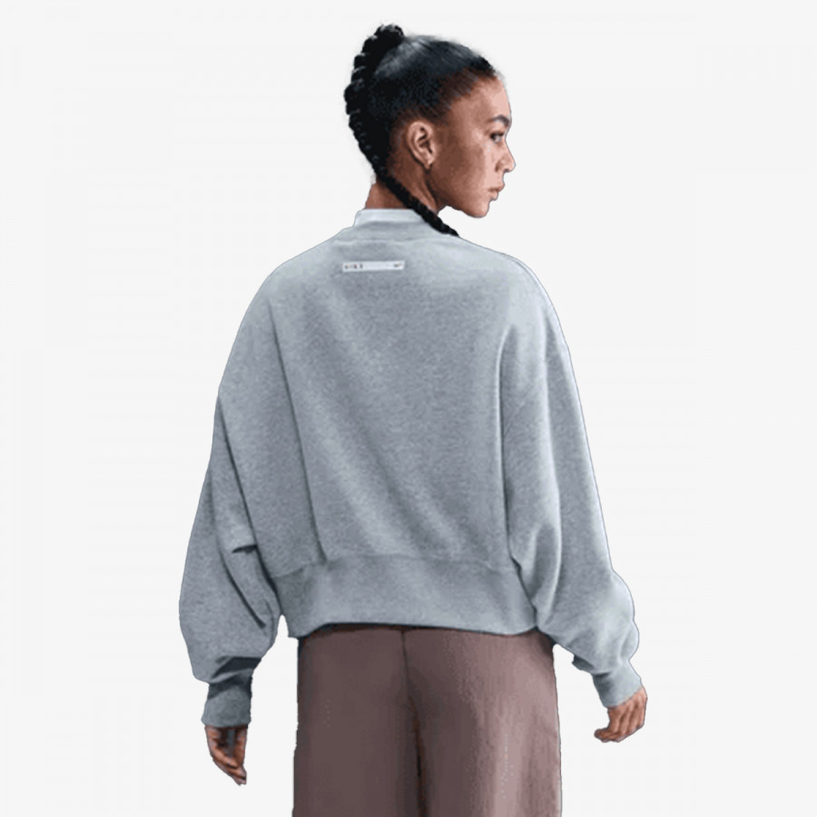 Nike Маица долги ракави W NSW PHNX FLC CREW GLS 