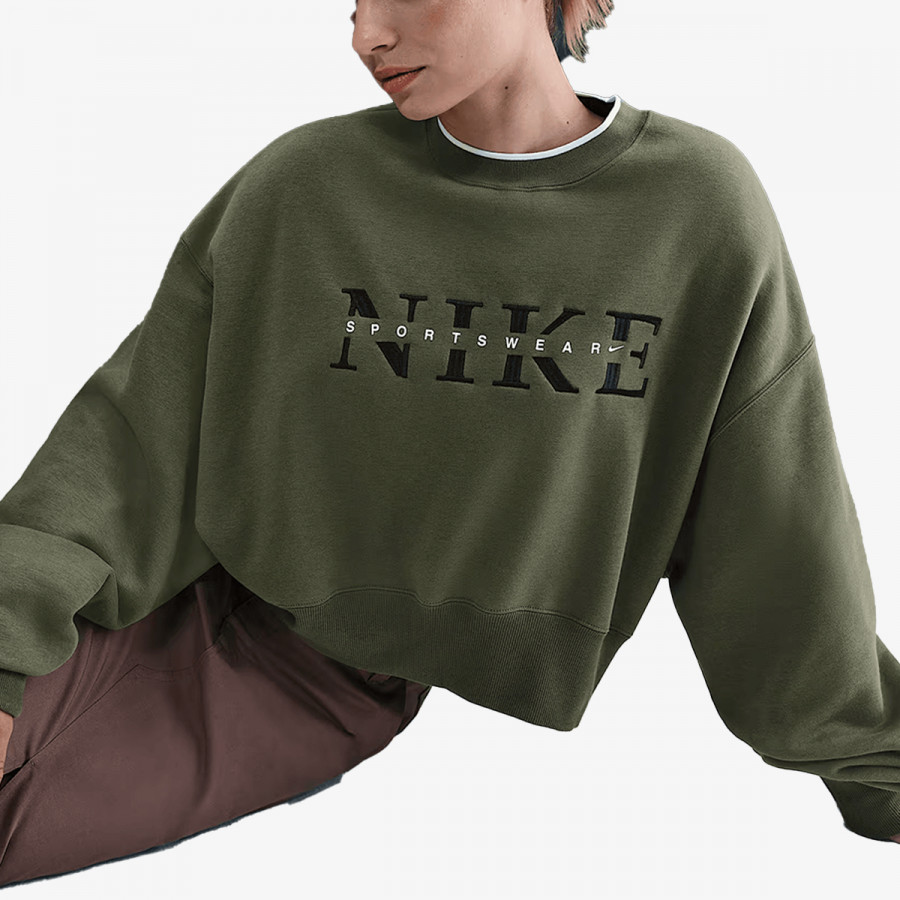 Nike Bluza W NSW PHNX FLC CREW GLS 