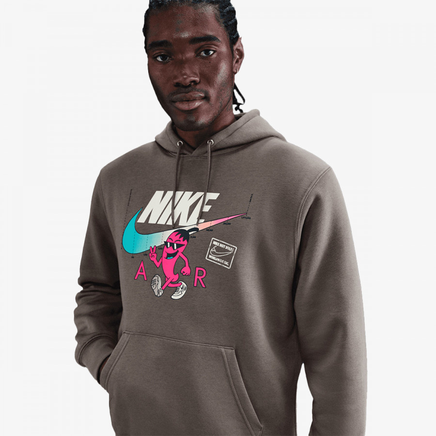 Nike Дуксер U NSW HDY CLUB OC MED GFX SEGB 