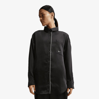 Nike Кошула W NSW OFFLN WVN STN LS TOP 