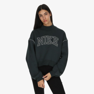 Nike Bluza W NSW PHNX FLC LOGO MOCK NECK 