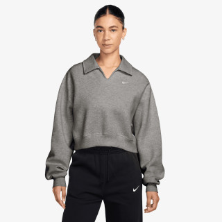 Nike Bluza W NK STDO FLC MW OS CRP POLO 