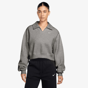 Nike Bluza W NK STDO FLC MW OS CRP POLO 
