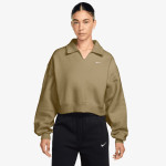 Nike Bluza W NK STDO FLC MW OS CRP POLO 