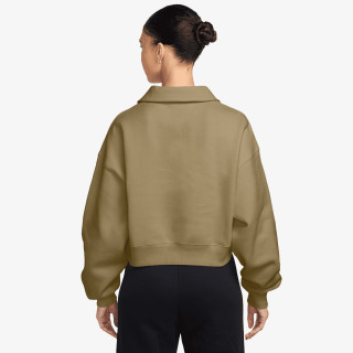 Nike Маица долги ракави W NK STDO FLC MW OS CRP POLO 