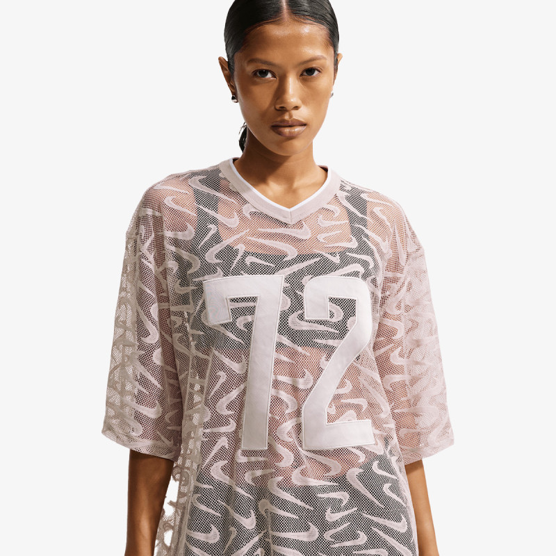 Nike Маица W NK CHILL WVN LACE JERSEY 
