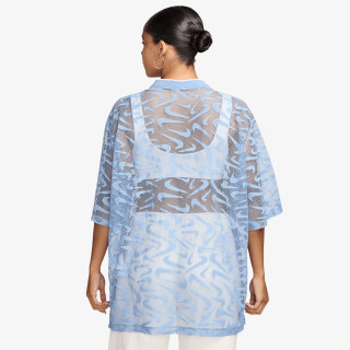 Nike Маица W NK CHILL WVN LACE JERSEY 
