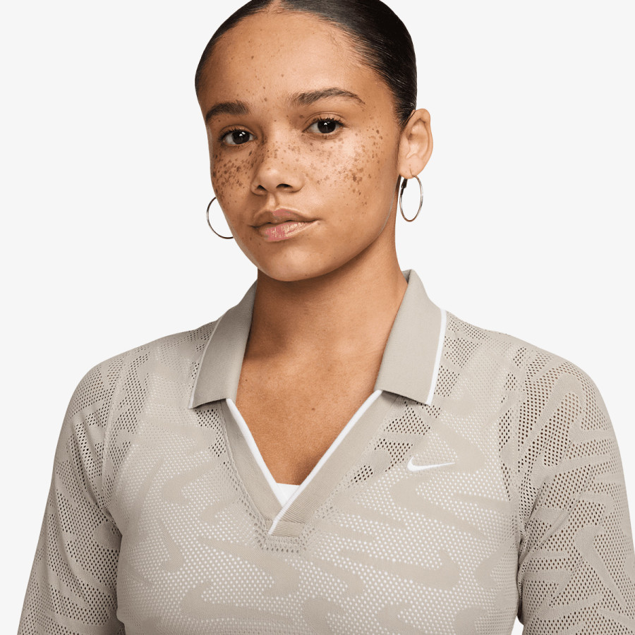 Nike Маица долги ракави W NK CHLL KNT LS STCH LACE TOP 