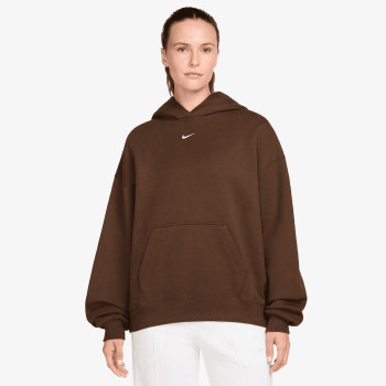 Nike Дуксер W NK STDO FLC MW OS PO HDY 