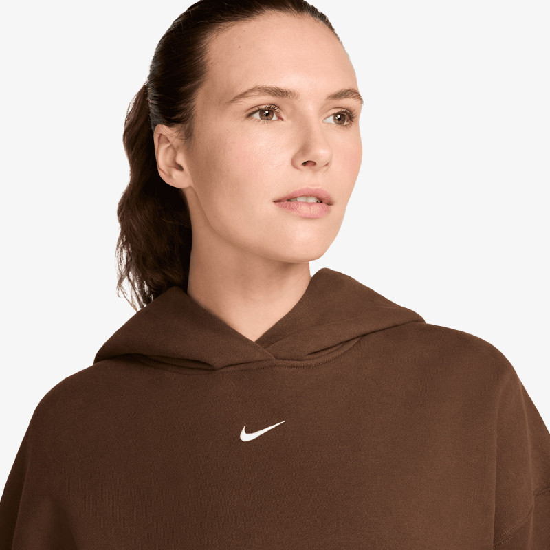 Nike Дуксер W NK STDO FLC MW OS PO HDY 