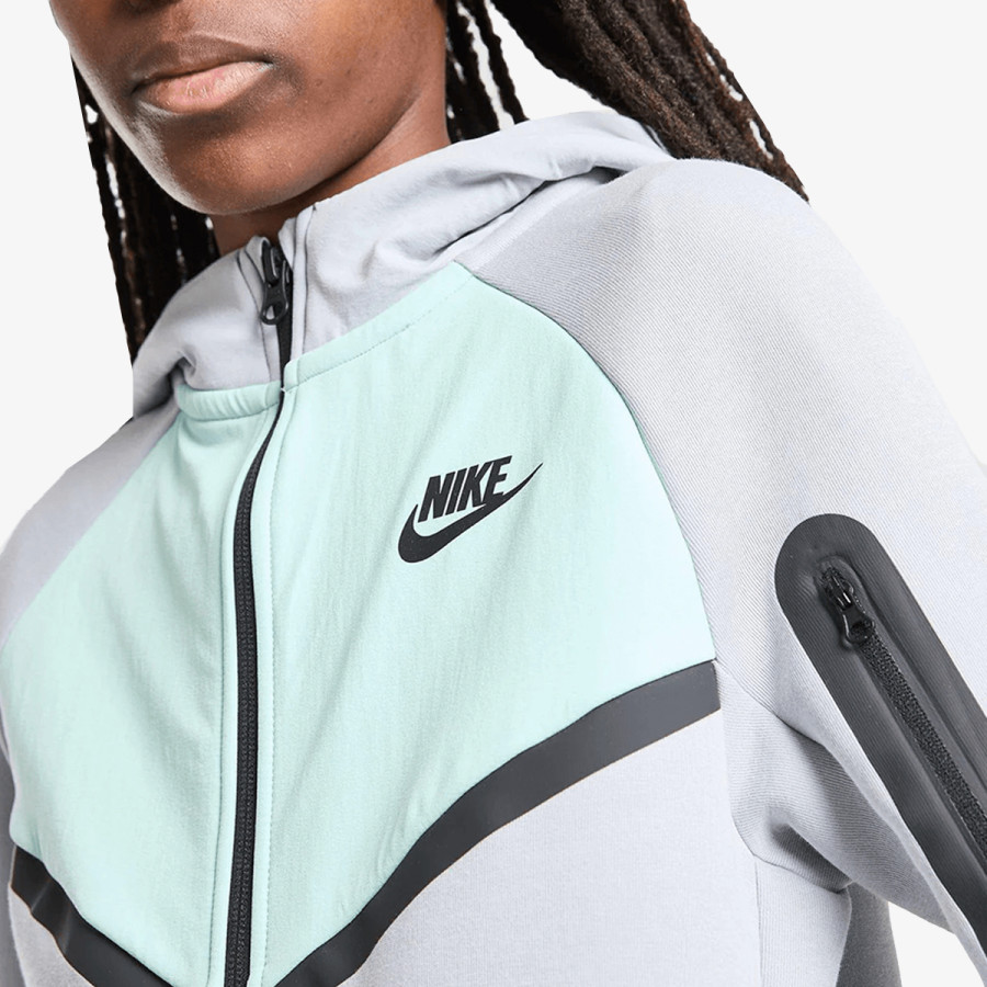Nike Дуксер B NSW TCH FLC MIX FZ 