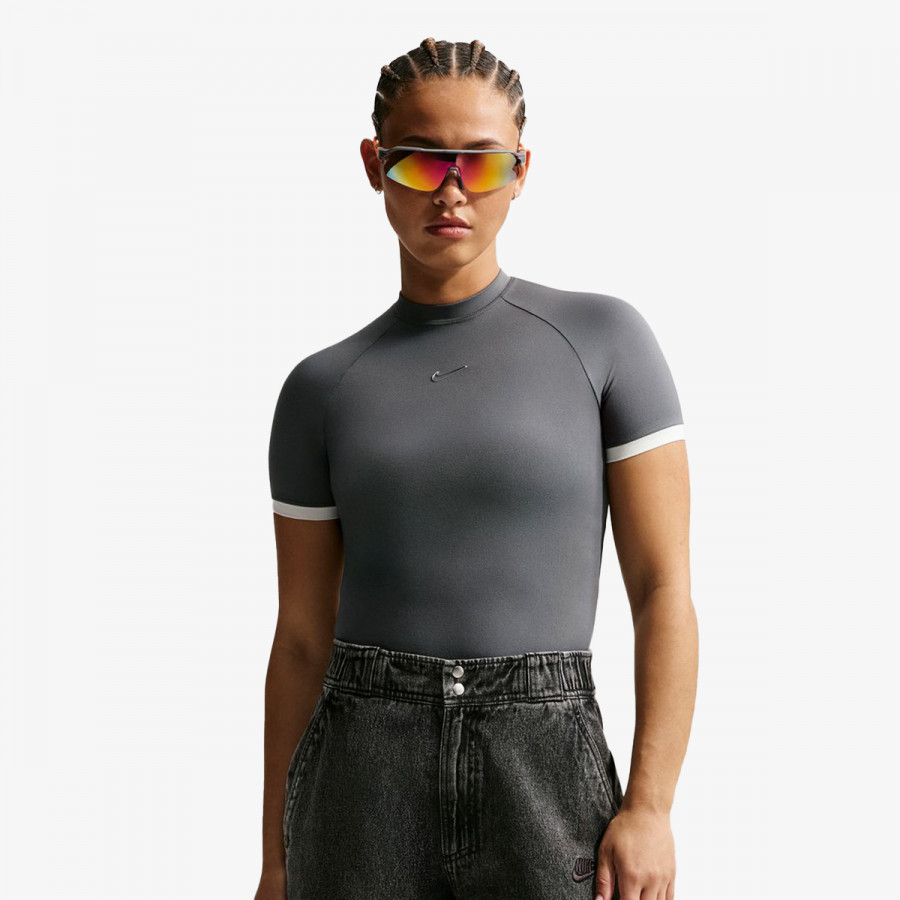 Nike Маица W NK SS FITTED TOP GLS 