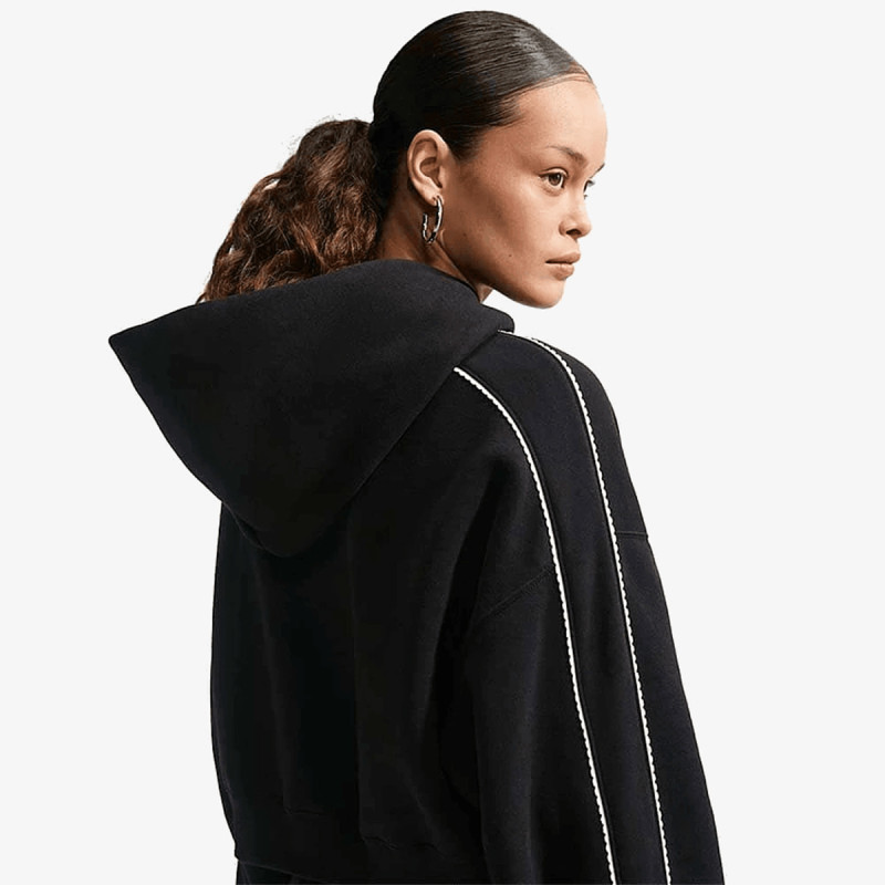 Nike Bluza W NK STDO FLC MW CRP SCLOP HDY 