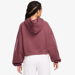 Nike Дуксер W NK STDO FLC MW CRP SCLOP HDY 