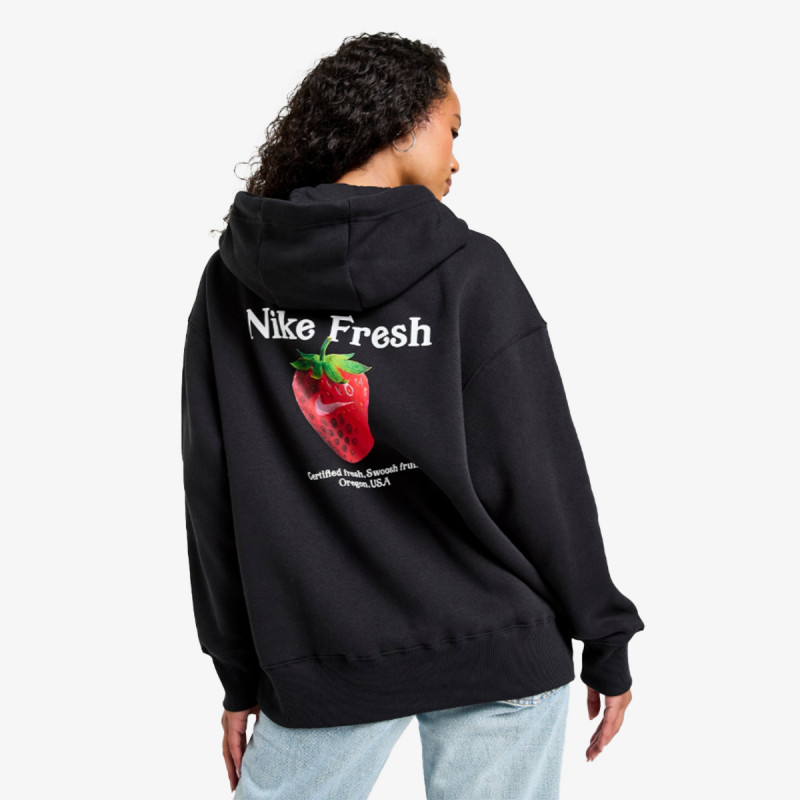 Nike Дуксер W NSW FRT OS PO STWBRY HOODIE 
