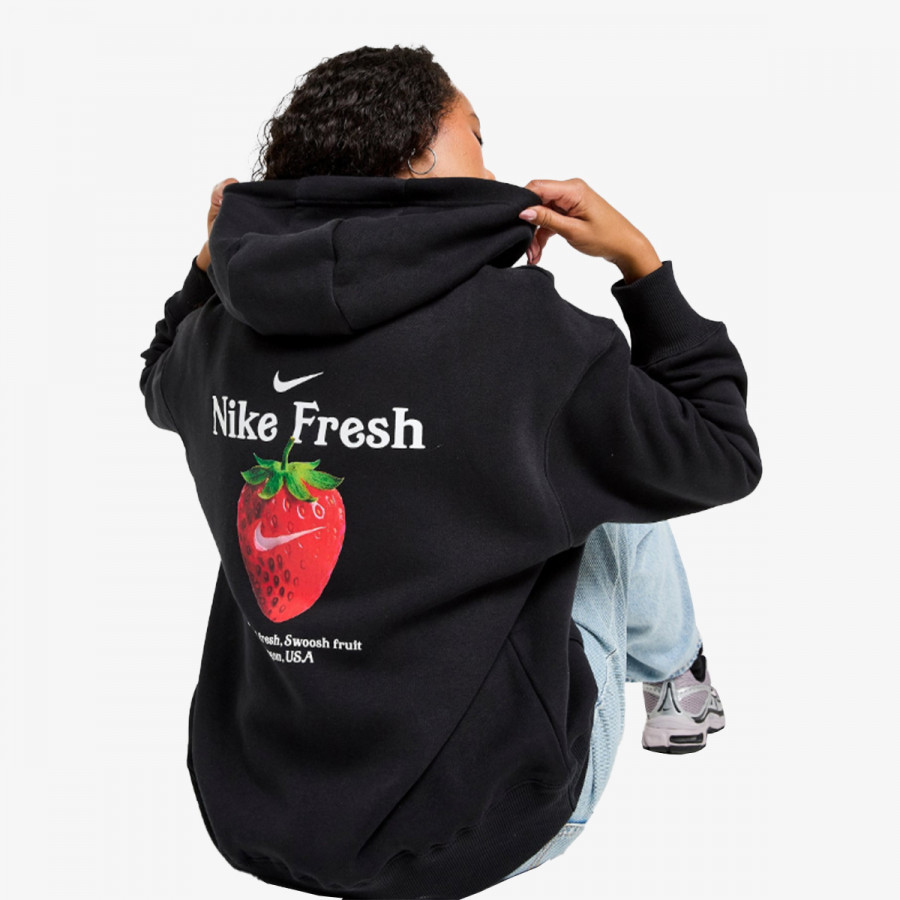 Nike Дуксер W NSW FRT OS PO STWBRY HOODIE 