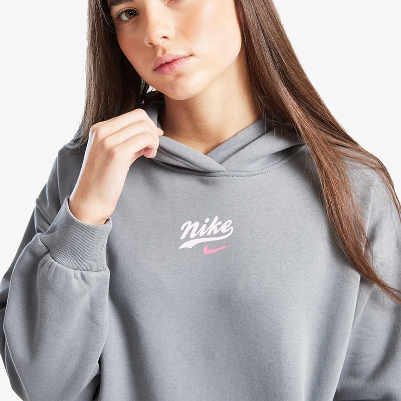 Nike Дуксер G NSW CLUB FLC OVRSZD PO HDY 