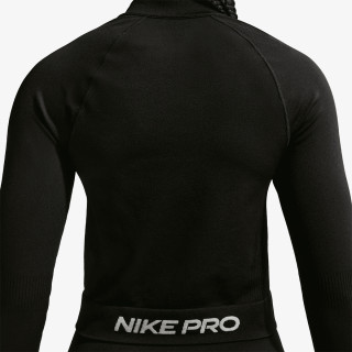 Nike Маица долги ракави W NP DF SMLS FZ MIDLAYER WT 