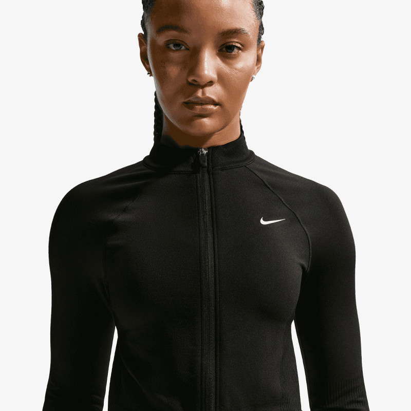Nike Маица долги ракави W NP DF SMLS FZ MIDLAYER WT 