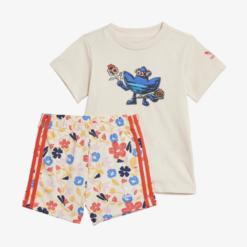 adidas Pantallona të shkurtra dhe bluzë SHORT TEE SET 