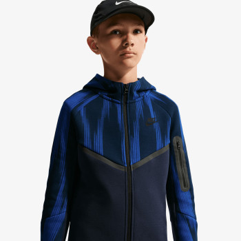 Nike Дуксер B NSW TCH FLC FZ AOP 
