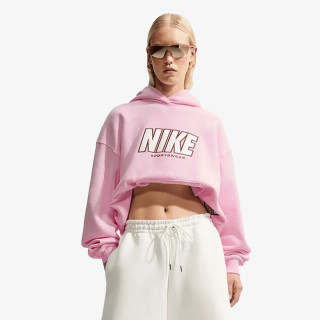 Nike Bluza W NK STDO FLC OS PO HDY SI 