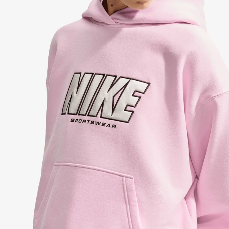 Nike Bluza W NK STDO FLC OS PO HDY SI 