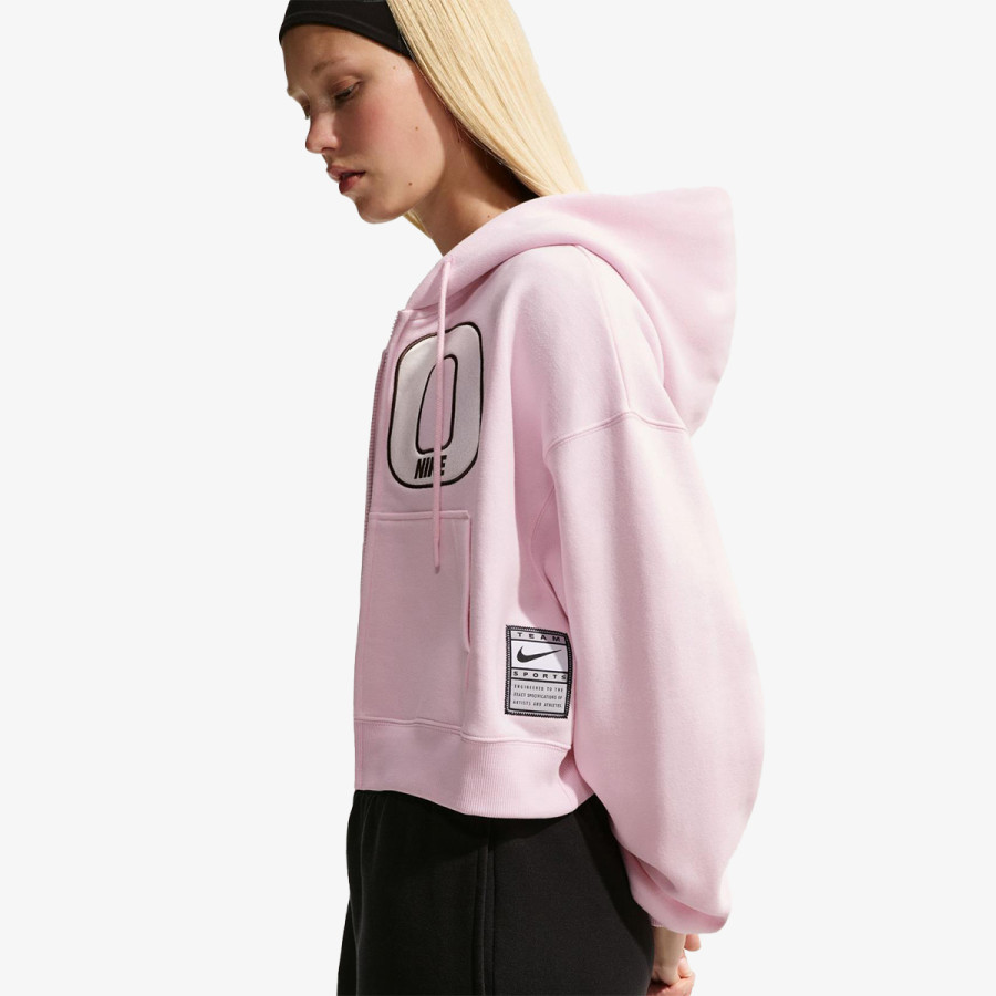 Nike Bluza W NK STDO FLC OS CRP FZ SI 