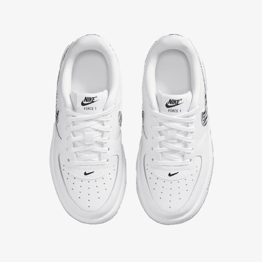 Nike Патики FORCE 1 LOW PRINT LACE (PS) 