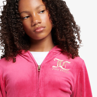 Juicy Couture Тренерка ZIP THRU HOODIE AND BOOTCUT JOG SET 