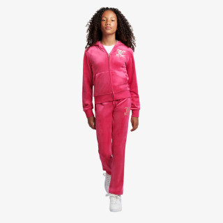 Juicy Couture Тренерка ZIP THRU HOODIE AND BOOTCUT JOG SET 