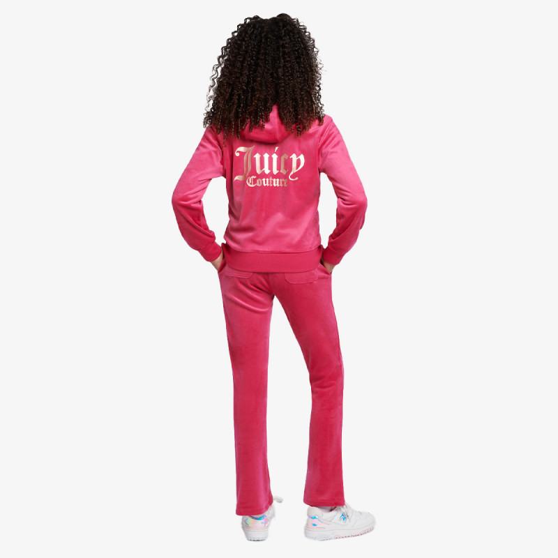 Juicy Couture Тренерка ZIP THRU HOODIE AND BOOTCUT JOG SET 