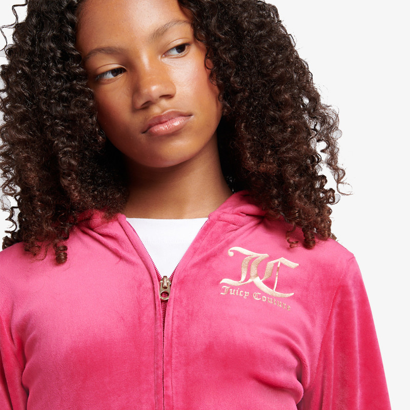 Juicy Couture Тренерка ZIP THRU HOODIE AND BOOTCUT JOG SET 