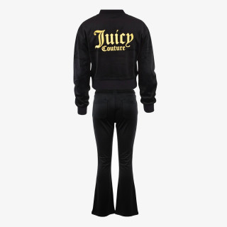 Juicy Couture Тренерка VELOUR BOMBER & BOOTCUT JOG SET 